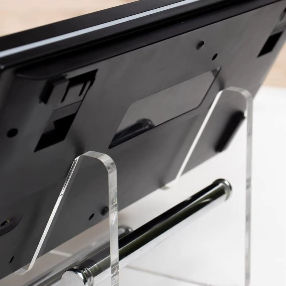 Half-Tier Transparent Acrylic Keyboard Display Stand for Mechanical Keyboards
