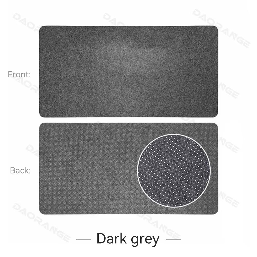 Wool Felt Multi-Size Mouse Pad and Desk Protector - Non-Slip Mat for Office and Gaming Accessories