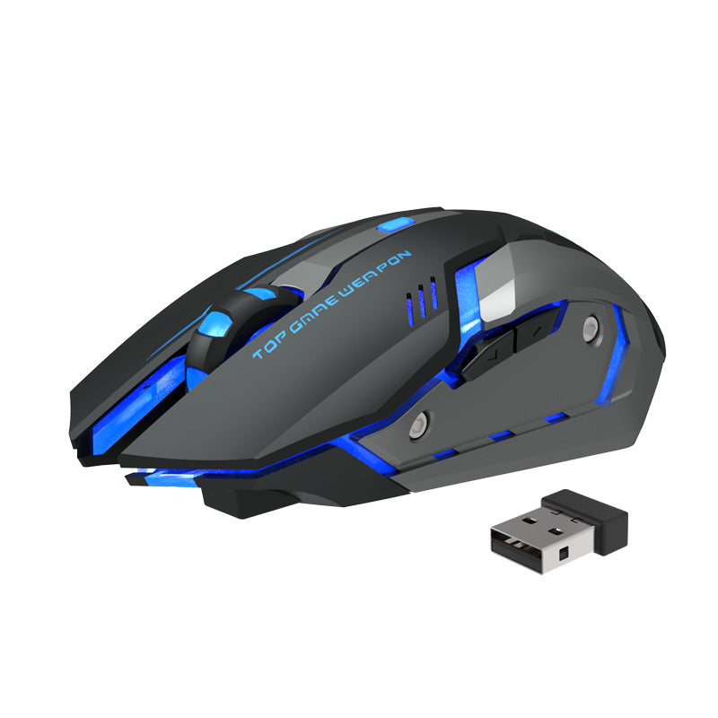Wireless Charging Silent Gaming Mouse Technology