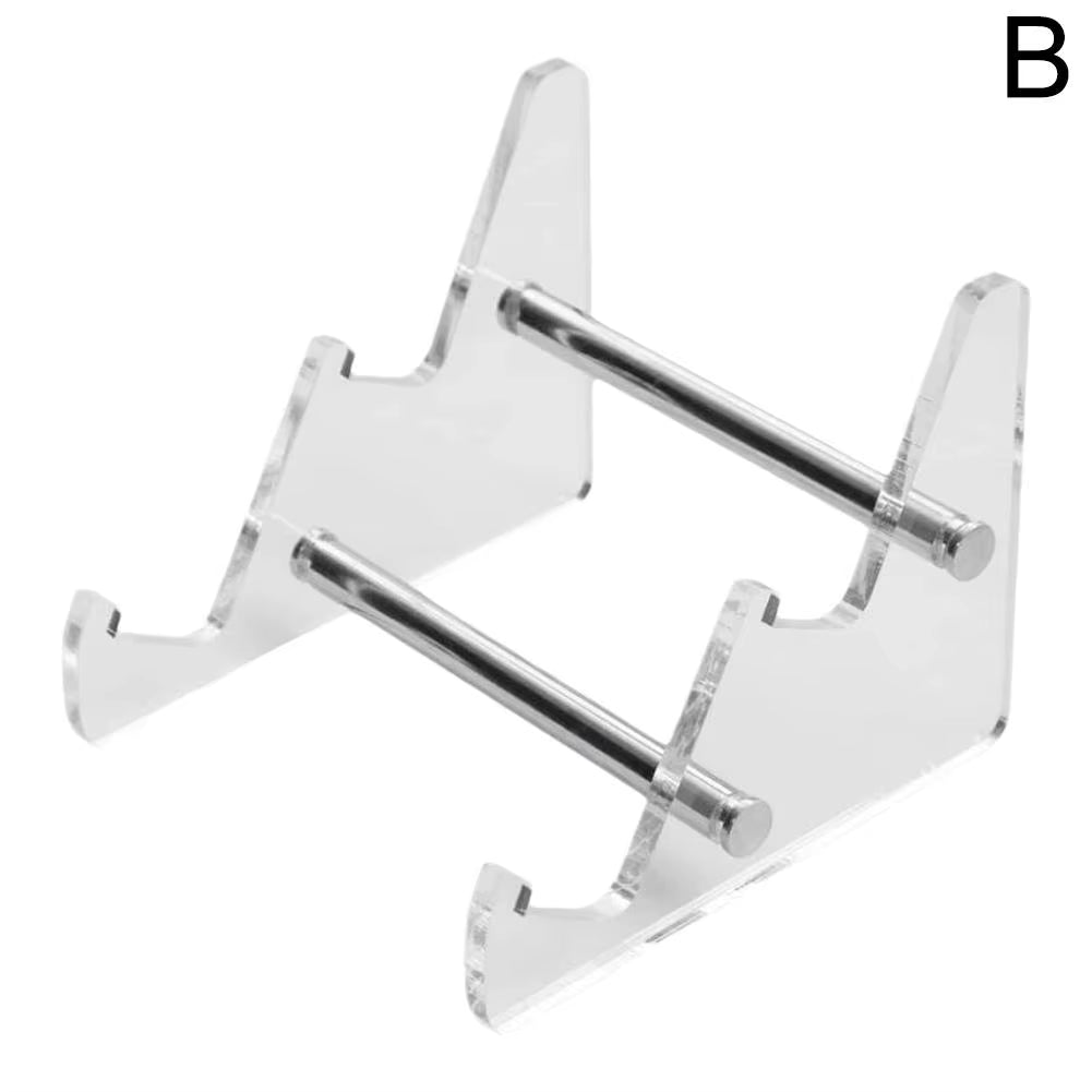 Half-Tier Transparent Acrylic Keyboard Display Stand for Mechanical Keyboards