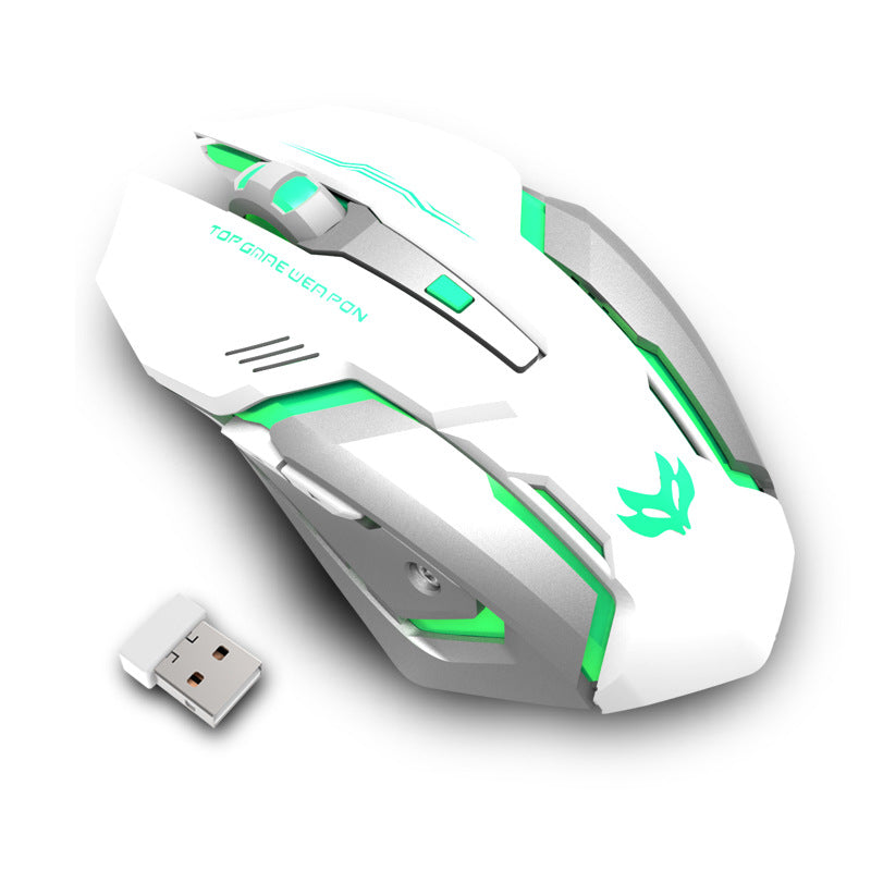 Wireless Charging Silent Gaming Mouse Technology